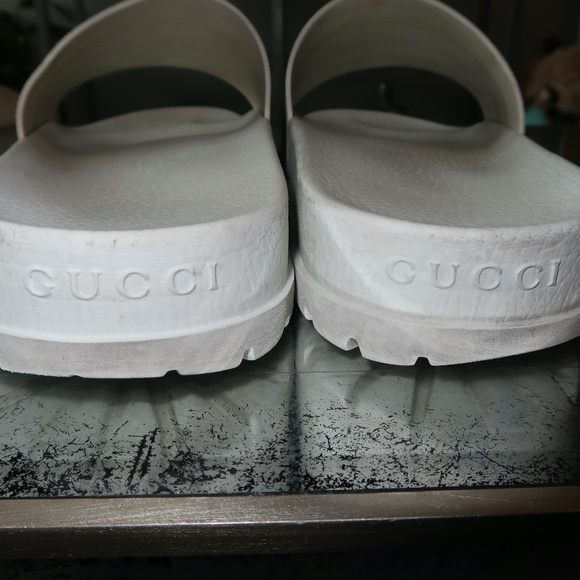 Gucci Pursuit trek rubber slider sandals - Picture 4 of 5